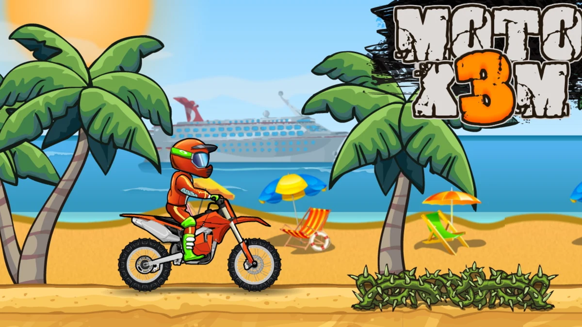 Moto X3M bike stunt trial